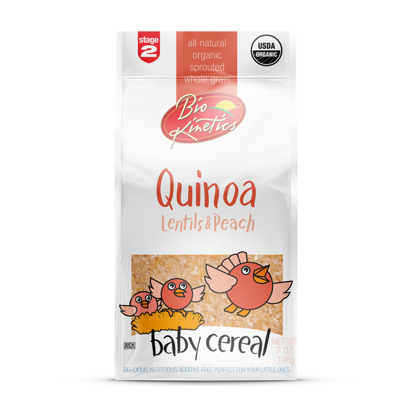 Quinoa, Lentils & Peach