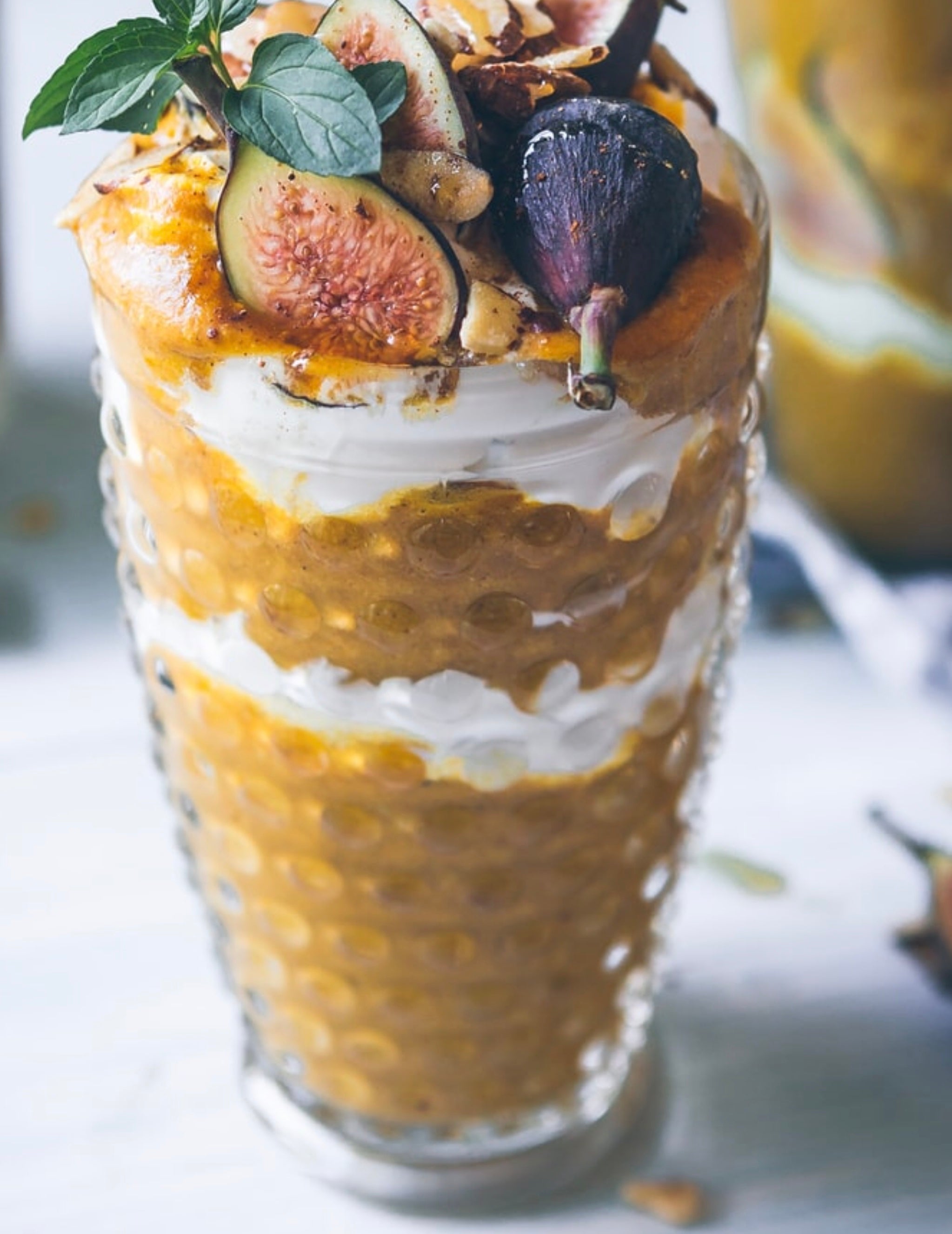 Pumpkin Spice Sprouted Oat Smoothie